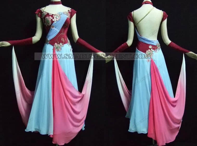 ballroom dancing apparels for competition,personalized dance clothes,brand new dance dresses