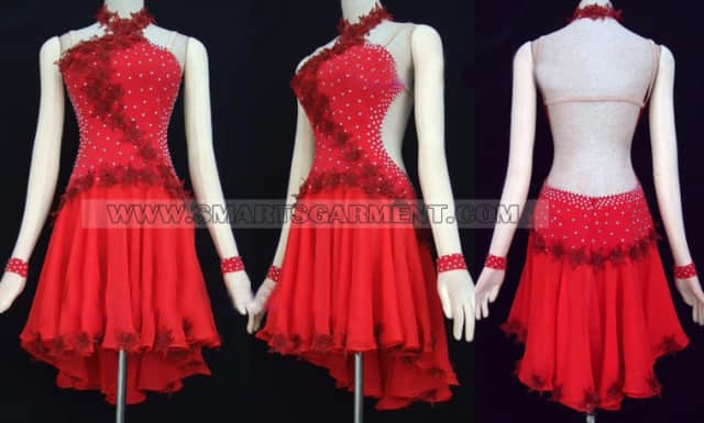 fashion latin competition dance apparels,cheap latin dance costumes,rhythm outfits