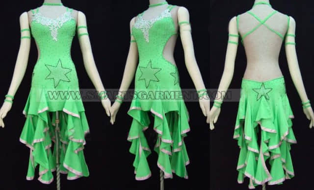 latin dancing apparels,quality latin competition dance dresses,quality latin dance dresses,customized latin competition dance performance wear