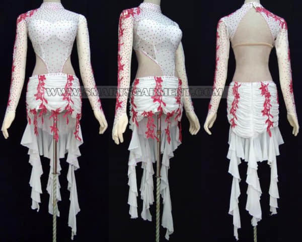 quality latin dancing apparels,big size latin competition dance garment,big size latin dance garment,Salsa gowns