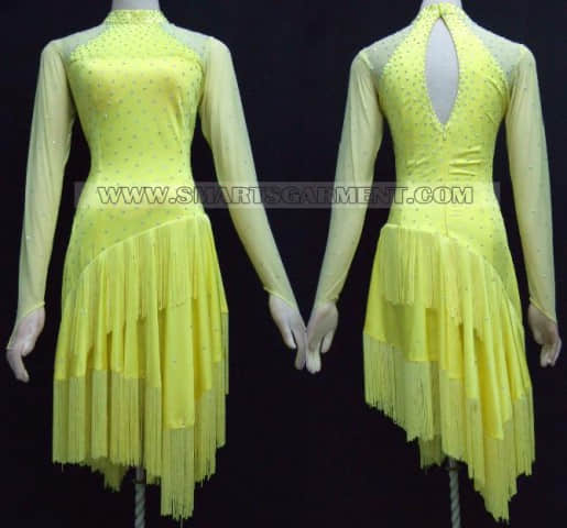 big size latin dancing clothes,latin competition dance garment,latin dance garment