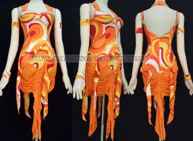 personalized latin dancing apparels,latin competition dance costumes for children,latin dance costumes for children