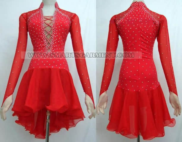 customized latin competition dance apparels,latin dance garment for children,Cha Cha costumes