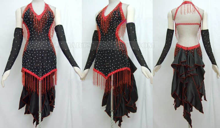 latin competition dance clothes outlet,selling latin dance wear,personalized latin dance gowns