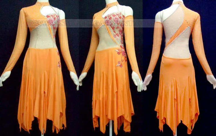 latin competition dance apparels for children,latin dance apparels for kids,jazz dresses