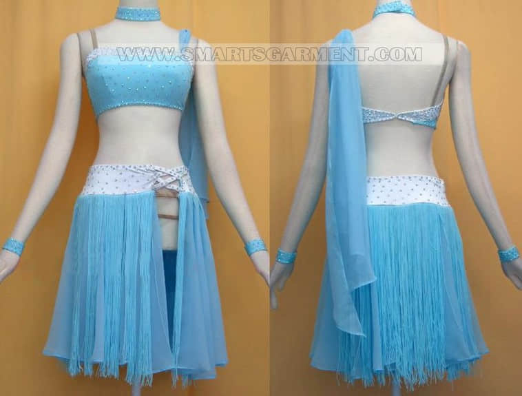 personalized latin dancing clothes,big size latin competition dance garment,big size latin dance garment