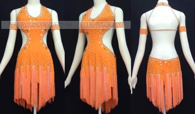 latin competition dance clothes,latin dance costumes for women,Inexpensive latin dance gowns