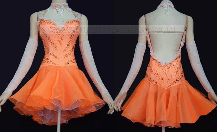 custom made latin competition dance clothes,latin dance clothing for competition,Salsa wear