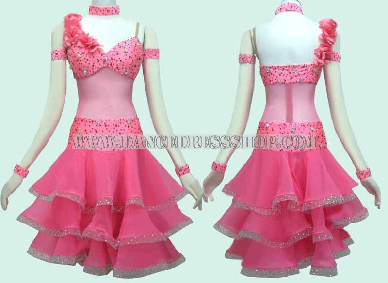 big size latin dancing clothes,latin competition dance garment for competition,latin dance garment for competition