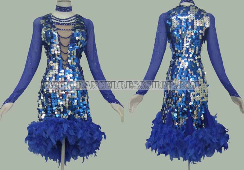 Inexpensive latin competition dance apparels,big size latin dance garment,Salsa gowns