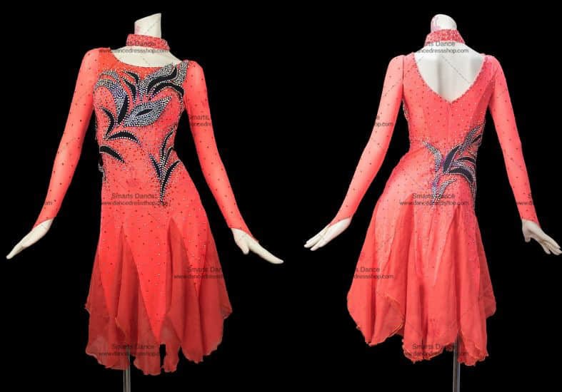 Latin Dance Costumes For Competition,Affordable Latin Dress Red LD-SG1801,Latin Dance Competition Dresses,Latin Costumes