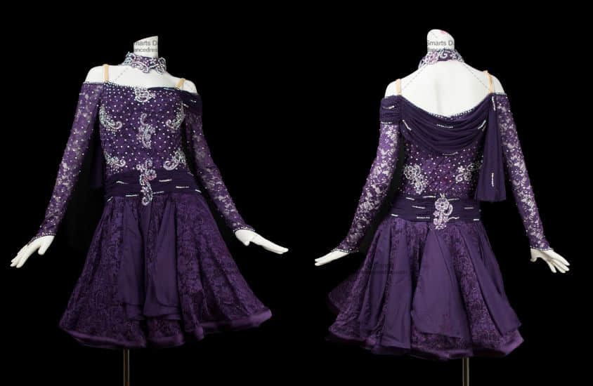 Latin Dresses,Affordable Latin Competition Dresses Purple LD-SG1812,Latin Dance Competition Dresses,Latin Dance Dresses For Sale