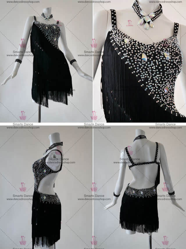 Affordable Latin Dress,Latin Dresses Black LD-SG1821,Latin Costume For Female,Latin Costumes