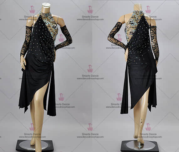 Latin Dress,Latin Clothes Black LD-SG1893,Latin Dresses For Sale,Latin Dance Competition Dresses