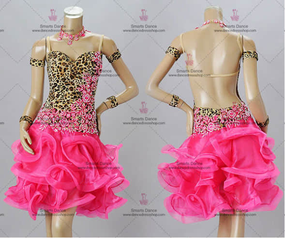 Latin Dresses For Sale,Latin Gowns Animal LD-SG1895,Latin Dance Costumes For Competition,Latin Dance Costumes