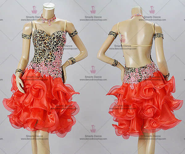 Latin Dresses,Latin Dance Clothes Animal LD-SG1916,Latin Dancewear,Waltz Dance Dresses