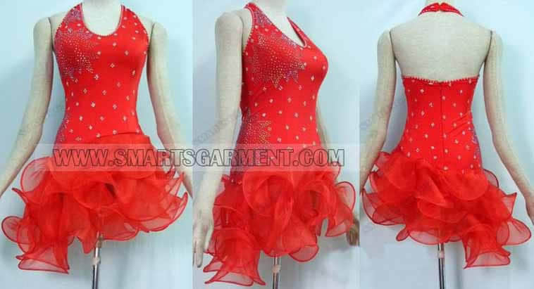 custom made latin competition dance clothes,fashion latin dance apparels,jazz garment