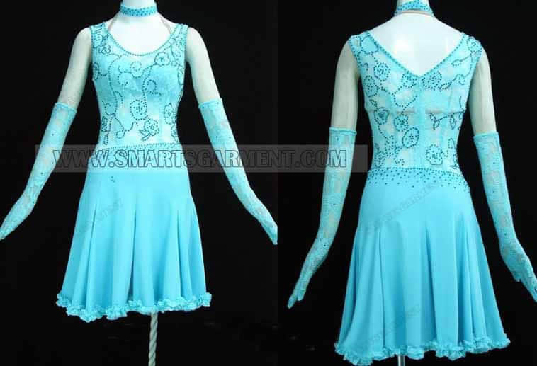 Inexpensive latin dancing clothes,personalized latin competition dance costumes,personalized latin dance costumes