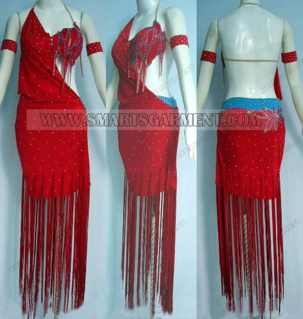 discount latin competition dance apparels,latin dance wear,custom made latin dance gowns