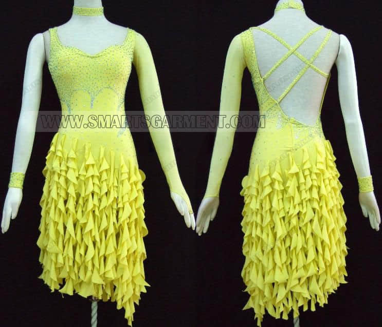 tailor made latin dancing apparels,quality latin competition dance garment,quality latin dance garment