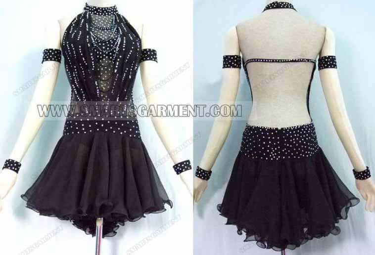 sexy latin dancing clothes,big size latin competition dance clothes,big size latin dance clothes