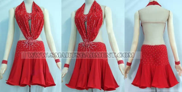 discount latin competition dance clothes,latin dance garment for women,Cha Cha attire