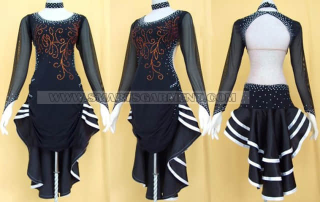 quality latin dancing clothes,latin dancing performance wear,personalized latin dancing gowns