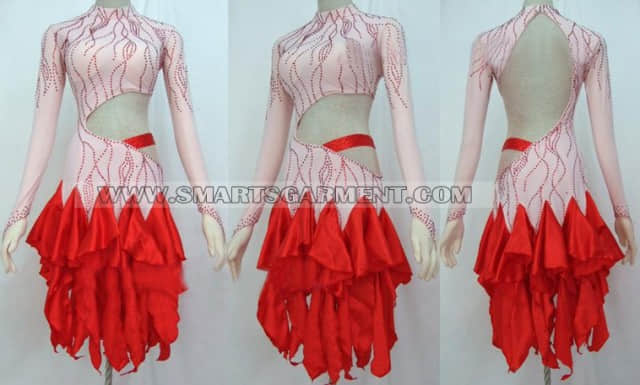 custom made latin competition dance clothes,fashion latin dancing gowns,latin dancing performance wear for kids