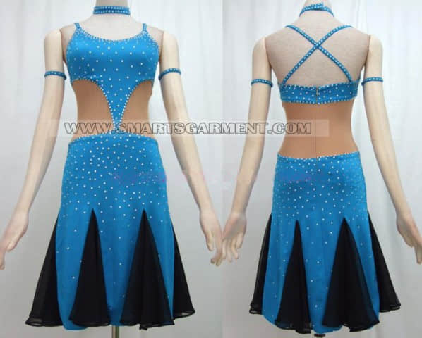 custom made latin dancing clothes,big size latin competition dance dresses,big size latin dance dresses