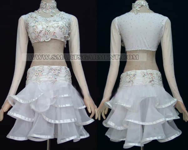 Inexpensive latin competition dance clothes,hot sale latin dance apparels,jazz clothes