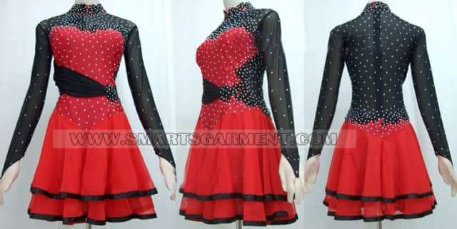 selling latin competition dance clothes,hot sale latin dance costumes,rhythm gowns