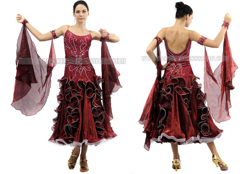 professional ballroom dance gowns,Inexpensive dance team dress,Inexpensive smooth dress