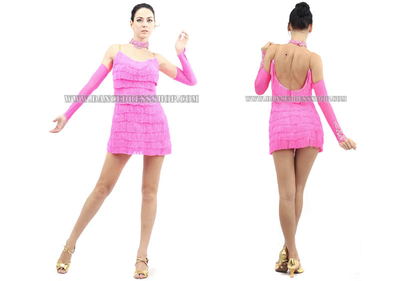 cheap latin dance dress,custom made fringes latin dance gowns,customized latin gowns,dance competition gowns outlet