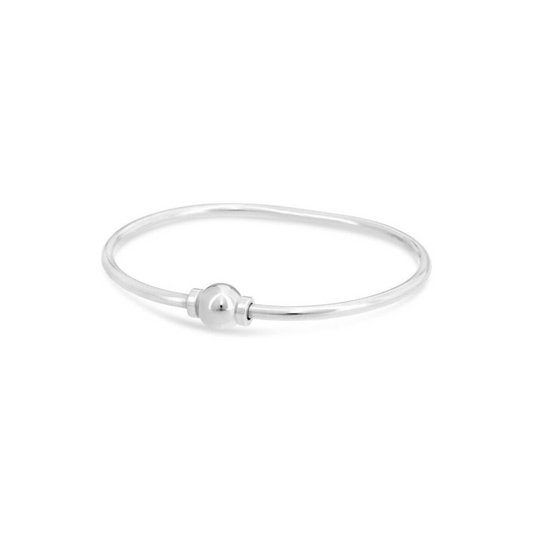 Cape Cod Single Ball Bracelet All Sterling Silver / 4.5 (Newborn)