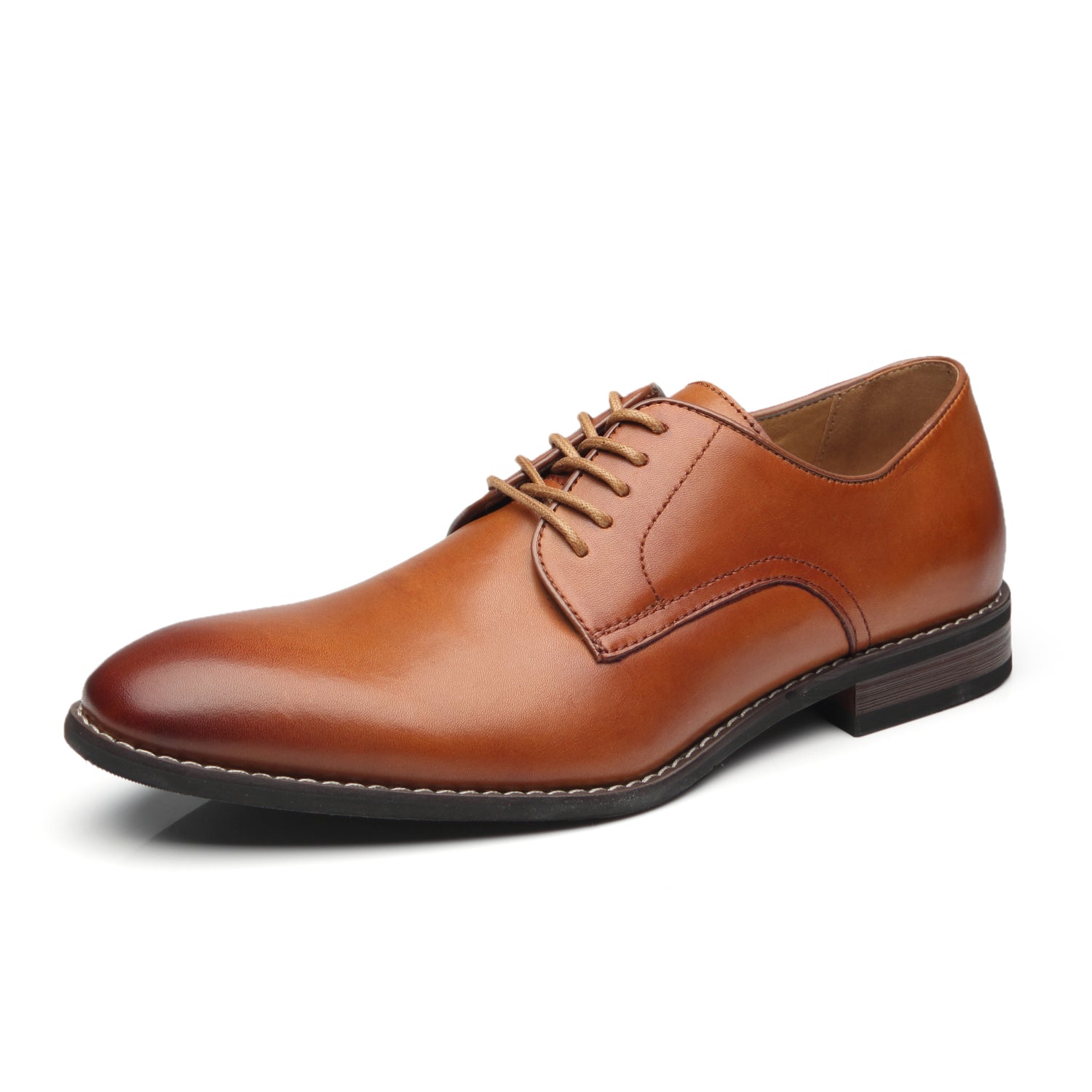 Men's Lace Up Cabey-1-cognac | La Milano Mens Shoes