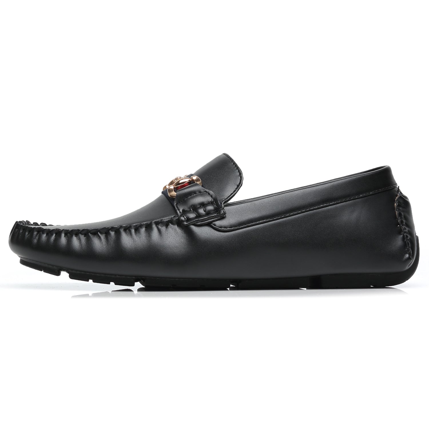 Men's Driving Moccasins Travis-1-black | La Milano Mens Shoes
