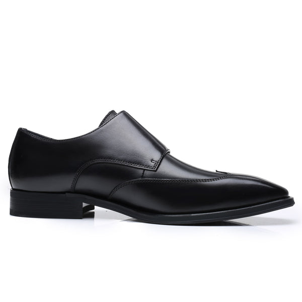 Men's Monk Strap Edna-1-black | La Milano Mens Shoes