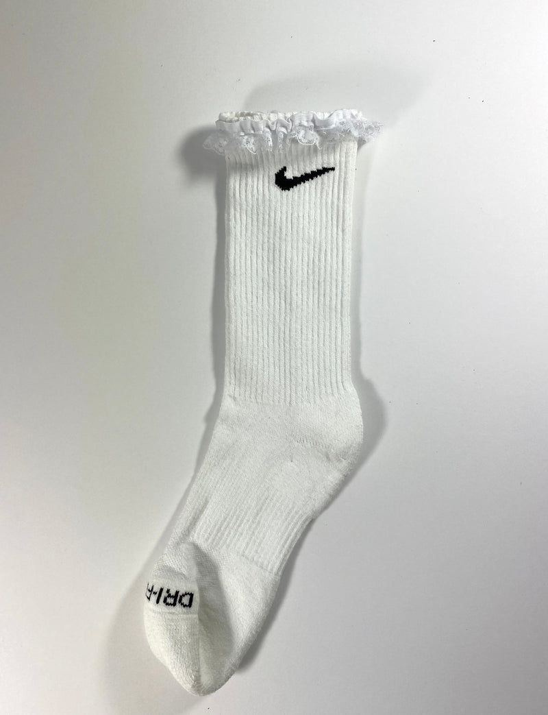 RUFFLE NIKE SOCKS – ASEMI COLLECTION