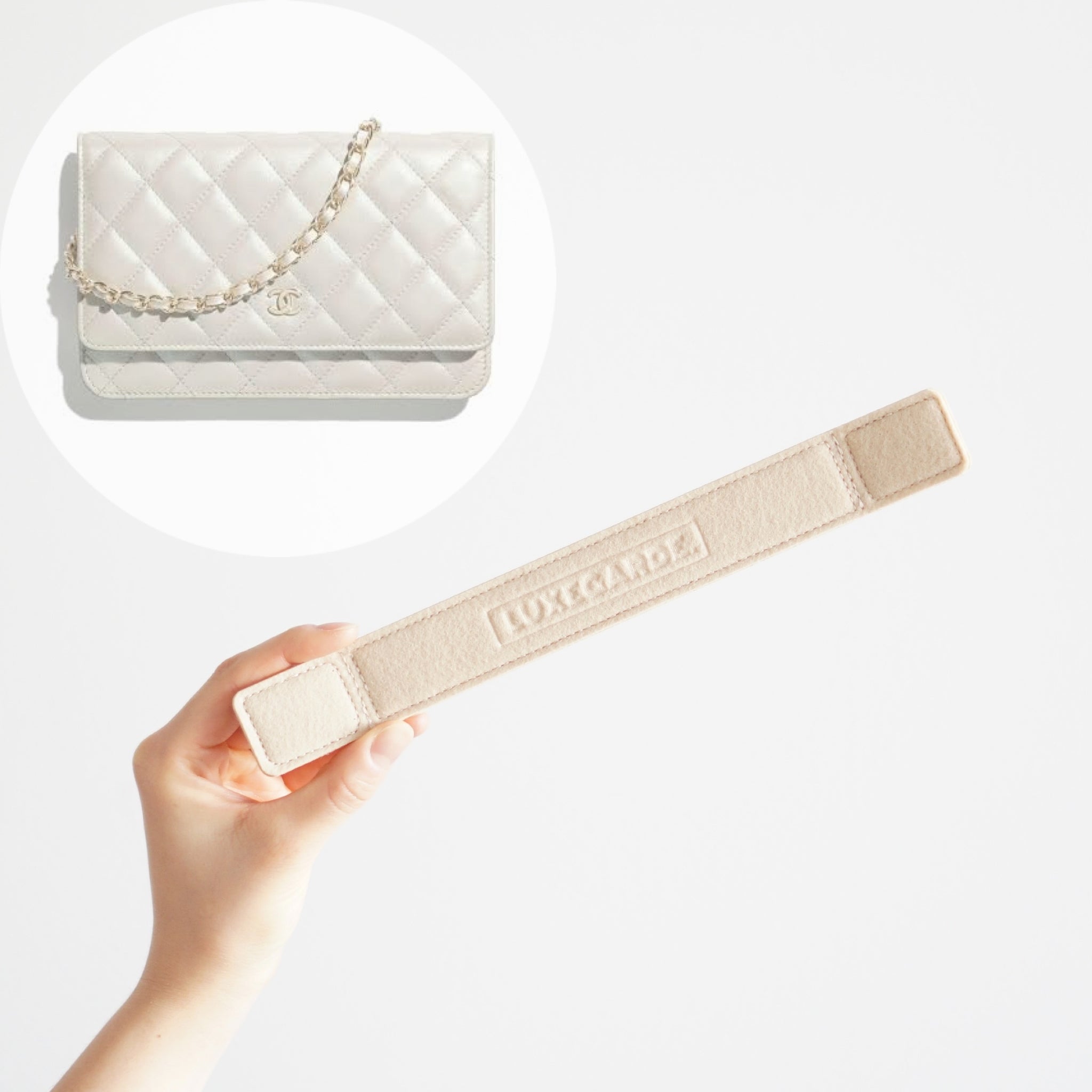 chanel woc bag shaper