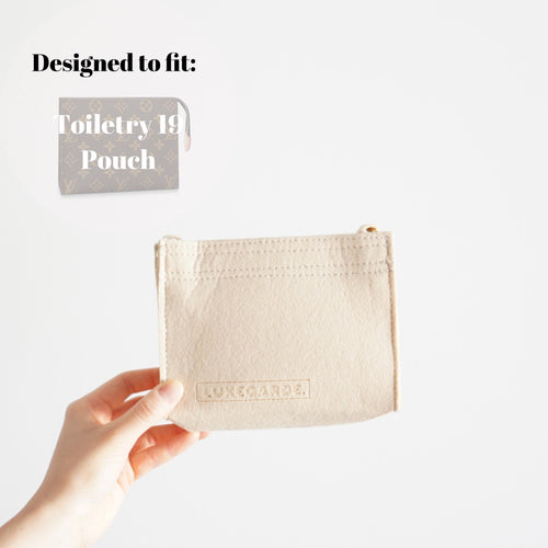 Toiletry Pouch 19 Bag Insert Conversion Kit Organizer Shaper