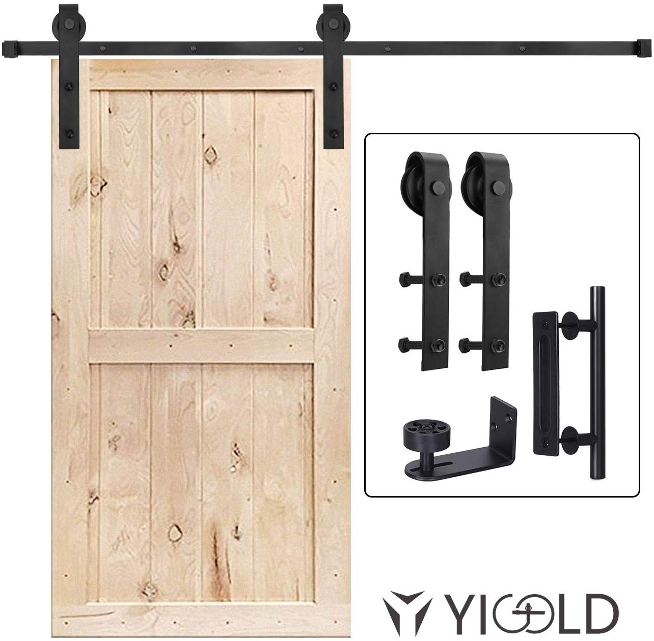 42 barn door hardware kit