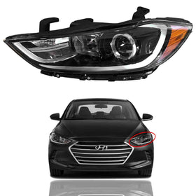 2019 2020 Hyundai Elantra Headlight Assembly Halogen Passenger