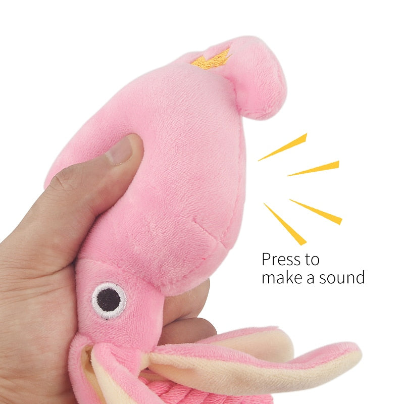 cute squid plush