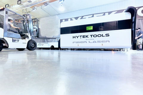 Hytek Tools Fiber Laser with Exchange Table
