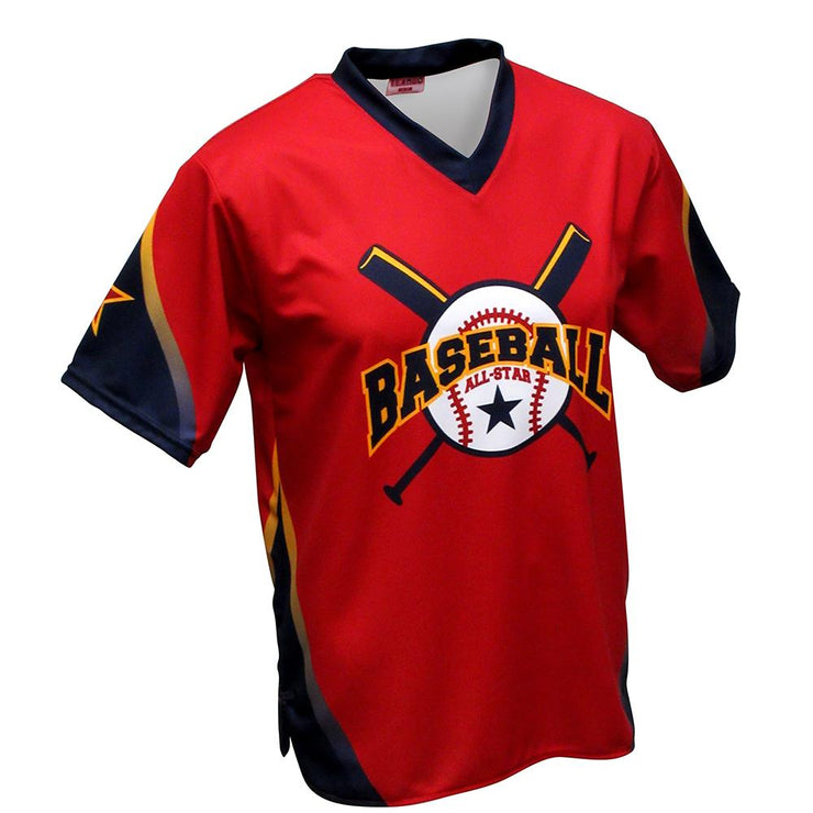 v neck softball jerseys