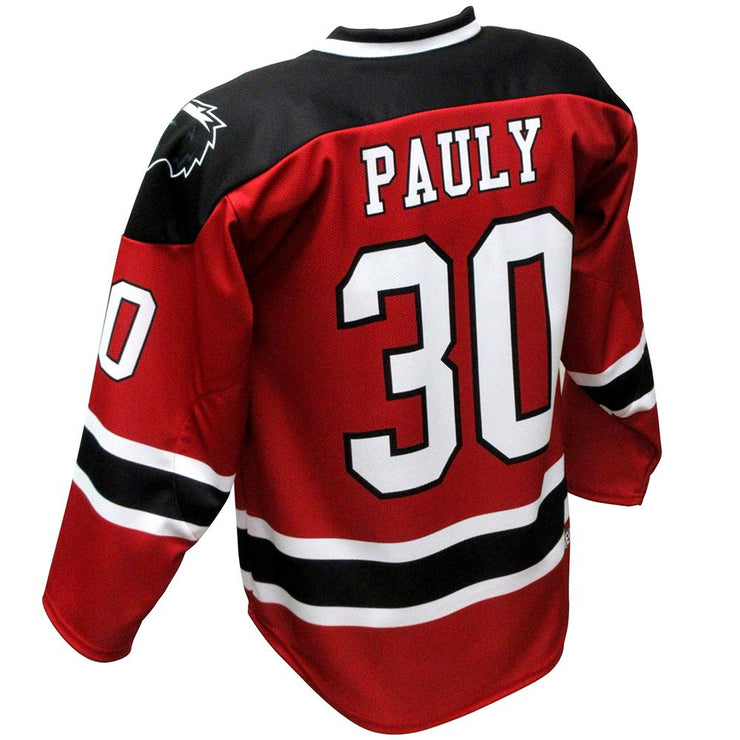 hockey jersey back