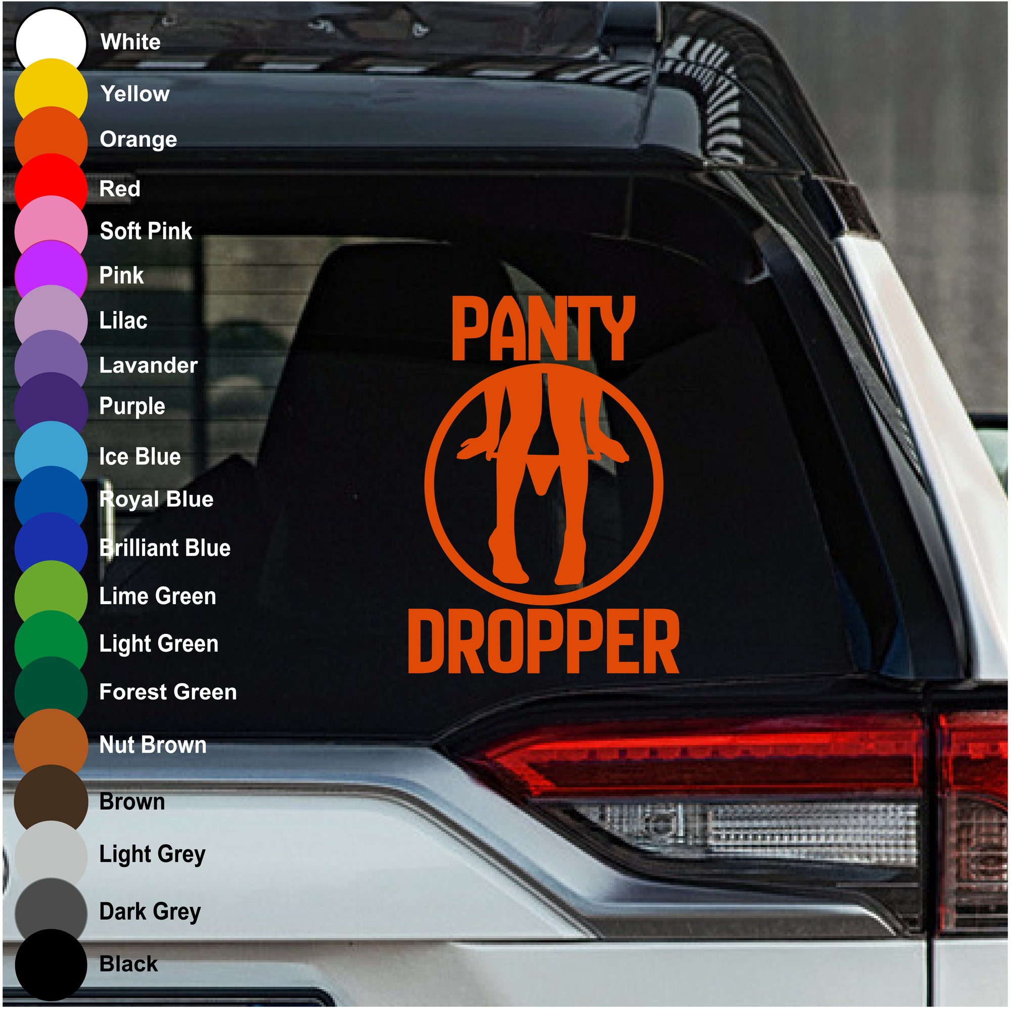 Panty Dropper Car Decal Crazy4decals