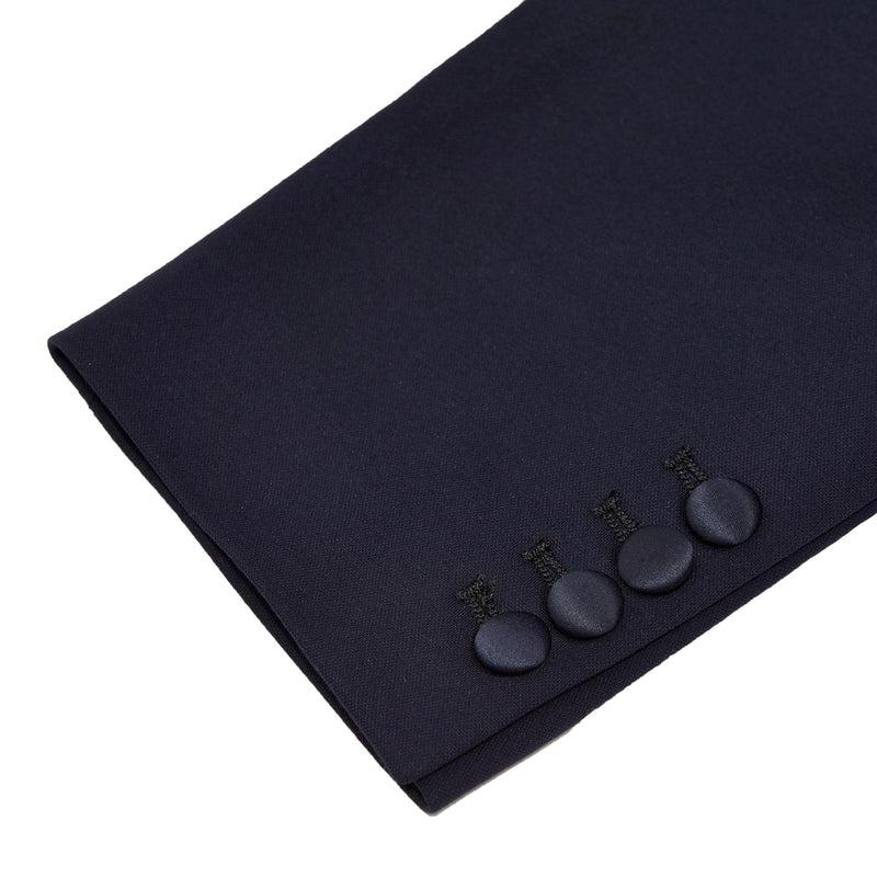 Athletic Fit Stretch Tuxedo - Navy with Shawl Lapel (Made to Order: Arrives by 4/10/22)