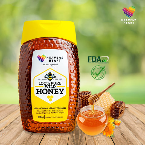 100% Natural Pure Wild Honey Heaven's Heart