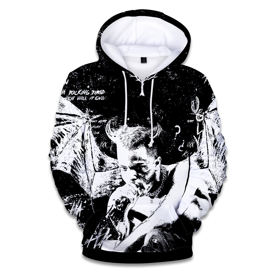 xxxtentacion white hoodie